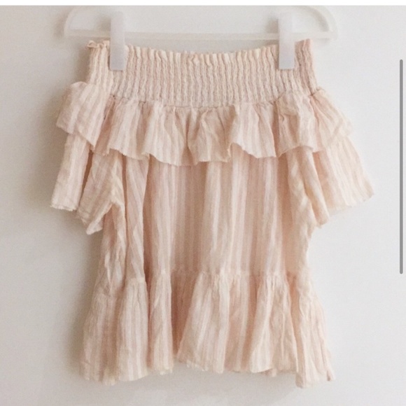 Ulla Johnson Cotton Kasia Ruffle Blouse | 2 - Picture 2 of 10